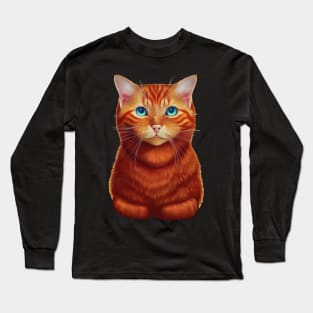 Ginger Loaf Cat Long Sleeve T-Shirt